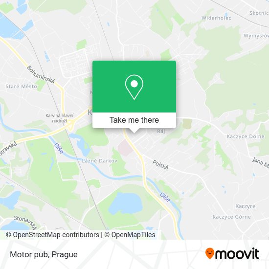 Карта Motor pub