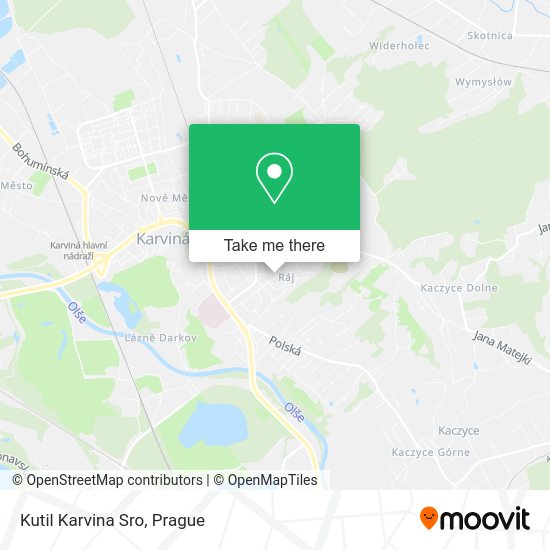 Карта Kutil Karvina Sro