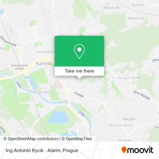 Карта Ing.Antonin Kycik - Alarm