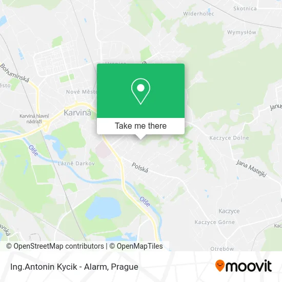 Карта Ing.Antonin Kycik - Alarm
