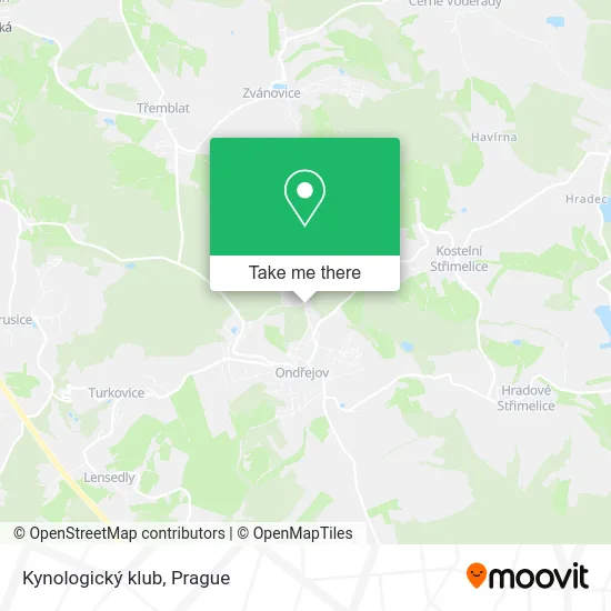 Kynologický klub map