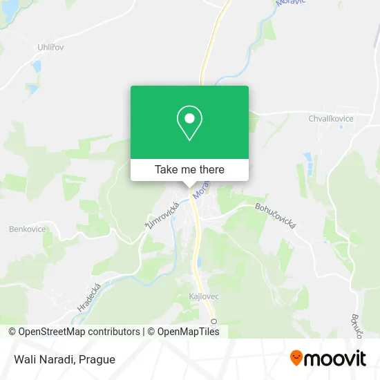 Карта Wali Naradi