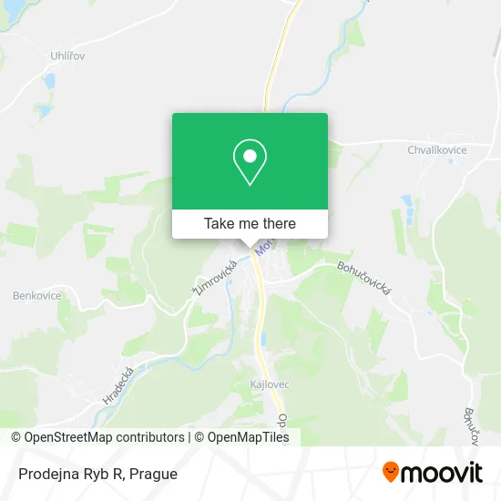 Карта Prodejna Ryb R