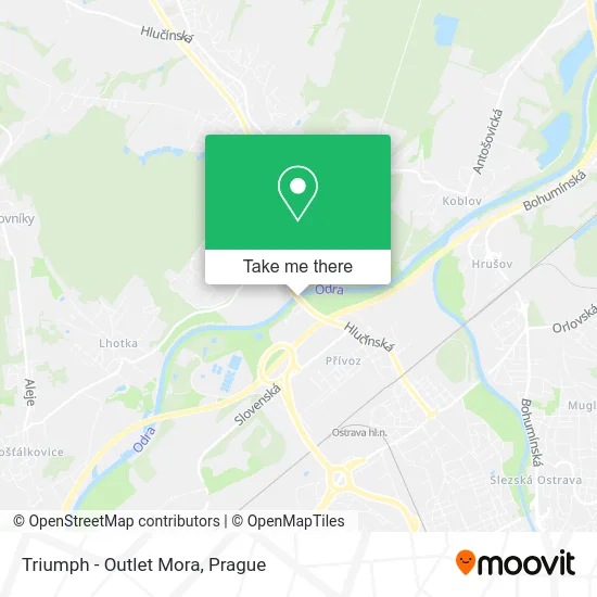 Карта Triumph - Outlet Mora