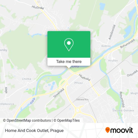 Карта Home And Cook Outlet
