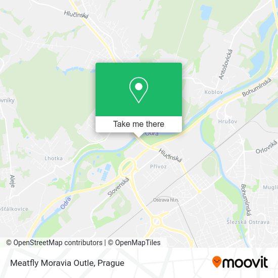 Карта Meatfly Moravia Outle