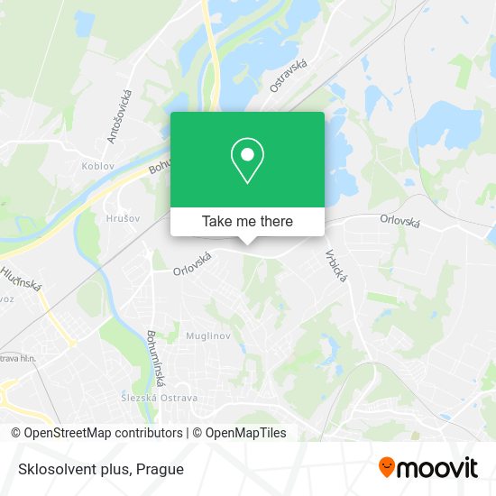 Карта Sklosolvent plus