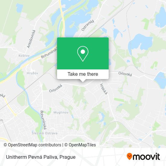 Карта Unitherm Pevná Paliva