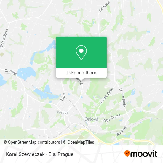 Карта Karel Szewieczek - Els