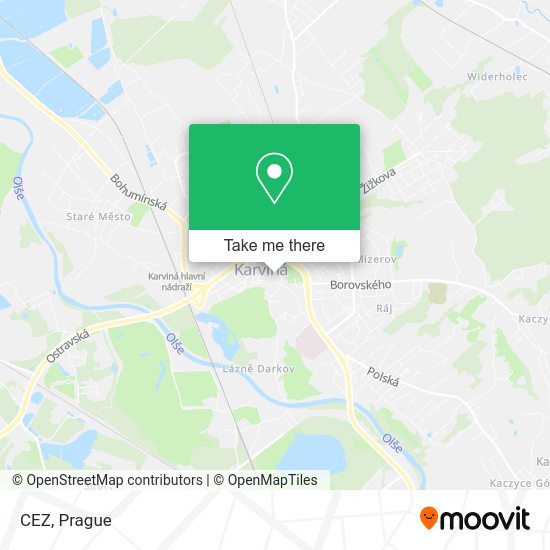 Карта CEZ