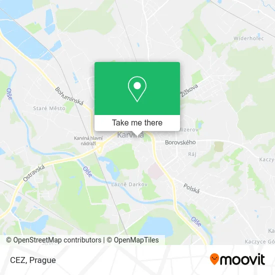 Карта CEZ