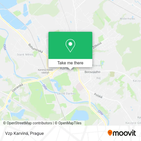 Карта Vzp Karviná