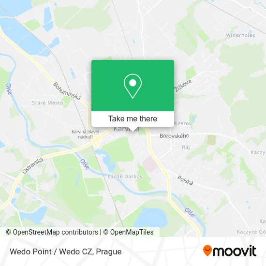 Карта Wedo Point / Wedo CZ