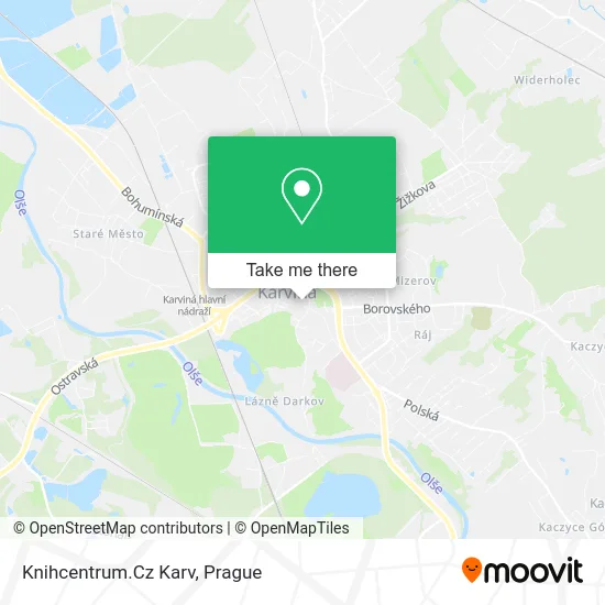 Карта Knihcentrum.Cz Karv