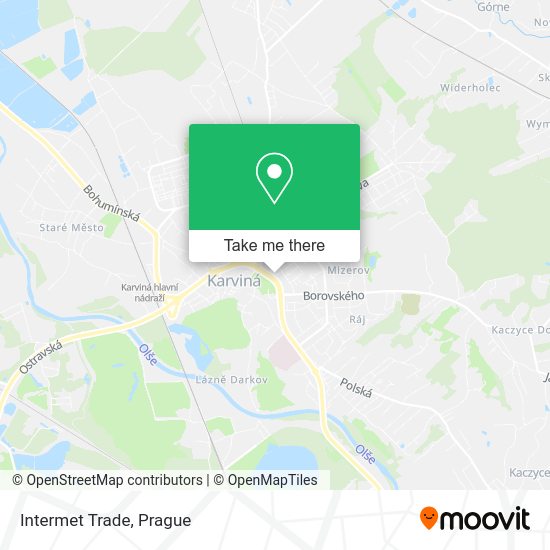 Карта Intermet Trade