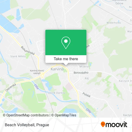 Карта Beach Volleyball