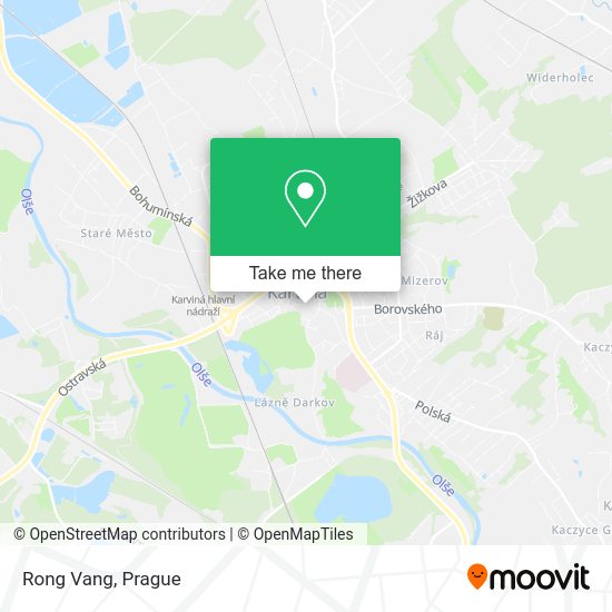 Карта Rong Vang