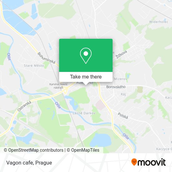 Карта Vagon cafe