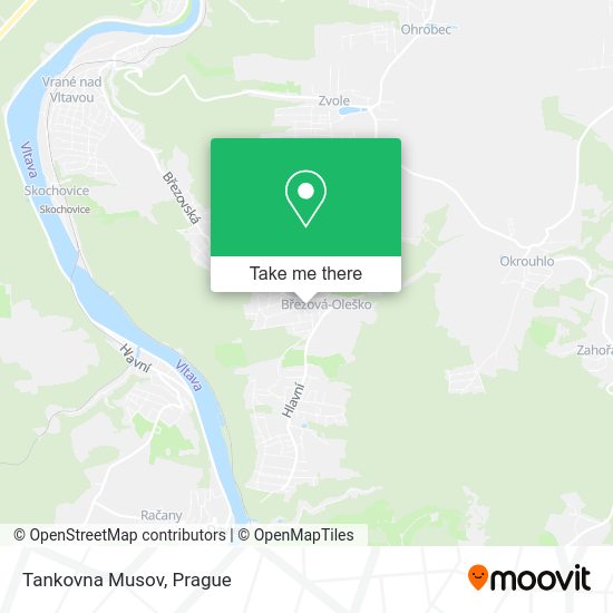 Карта Tankovna Musov
