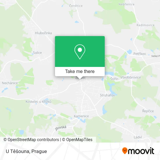 Карта U Těšouna