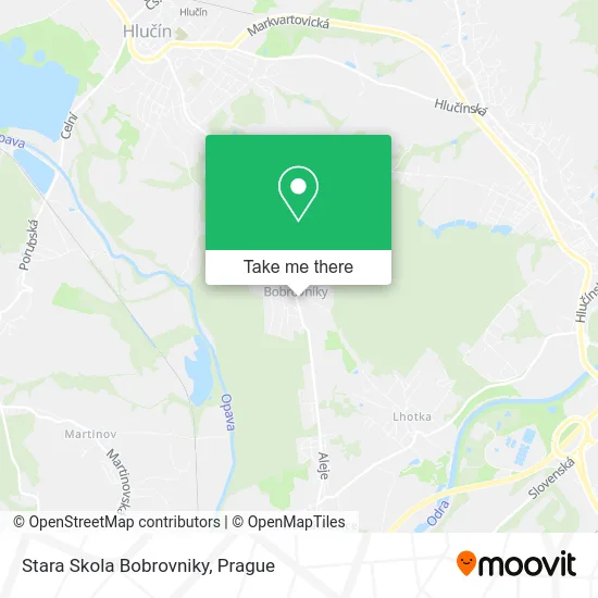 Карта Stara Skola Bobrovniky