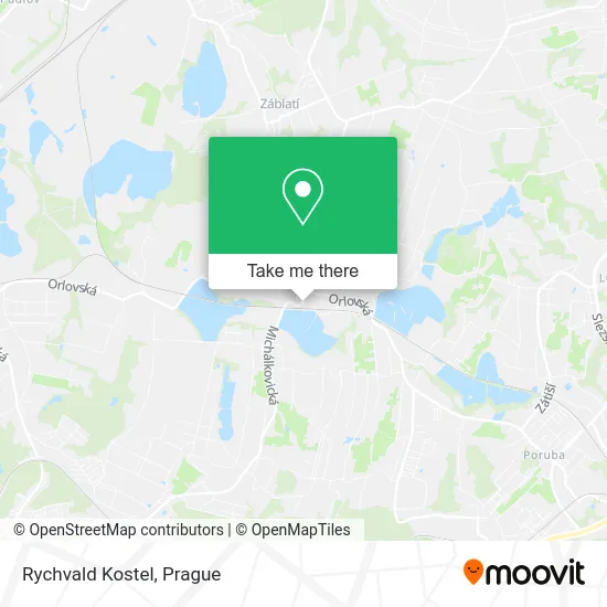 Карта Rychvald Kostel