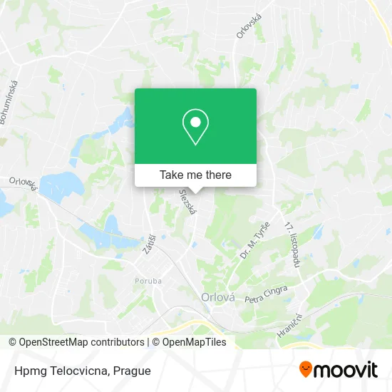 Карта Hpmg Telocvicna