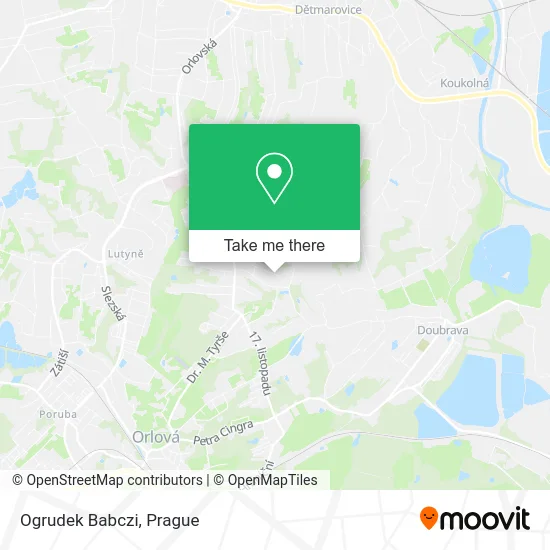 Карта Ogrudek Babczi