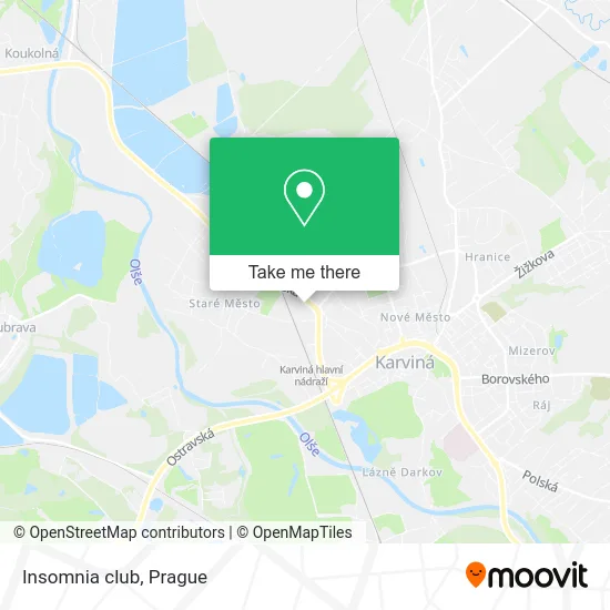 Карта Insomnia club