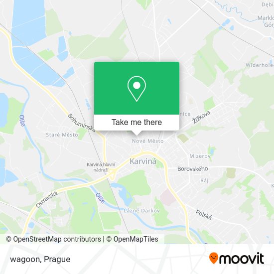 Карта wagoon