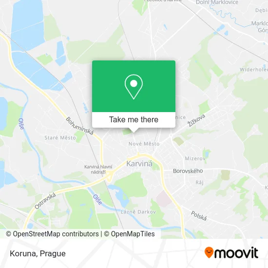 Карта Koruna