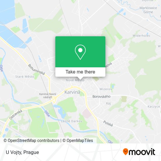 Карта U Vojty