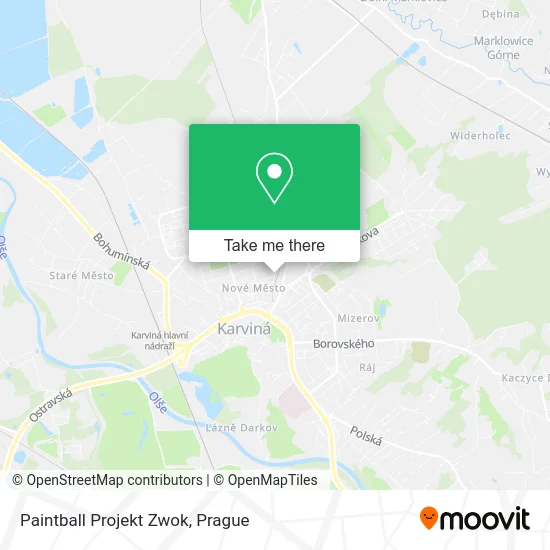 Карта Paintball Projekt Zwok