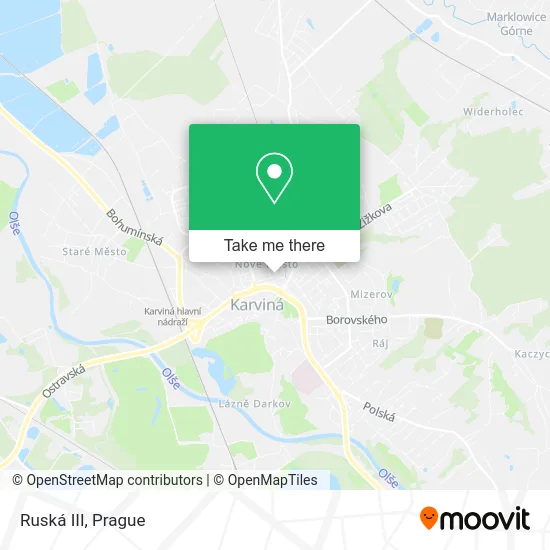 Карта Ruská III