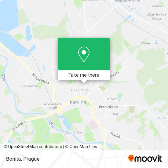 Карта Bonita