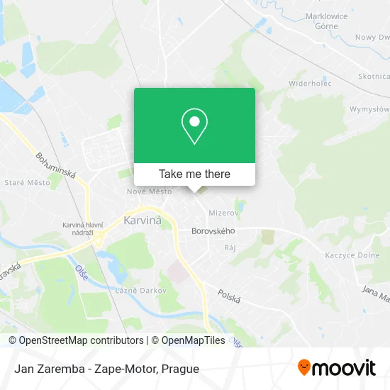 Карта Jan Zaremba - Zape-Motor