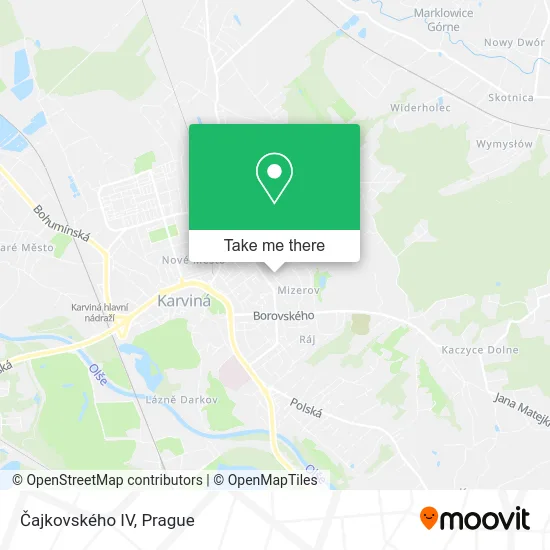 Карта Čajkovského IV