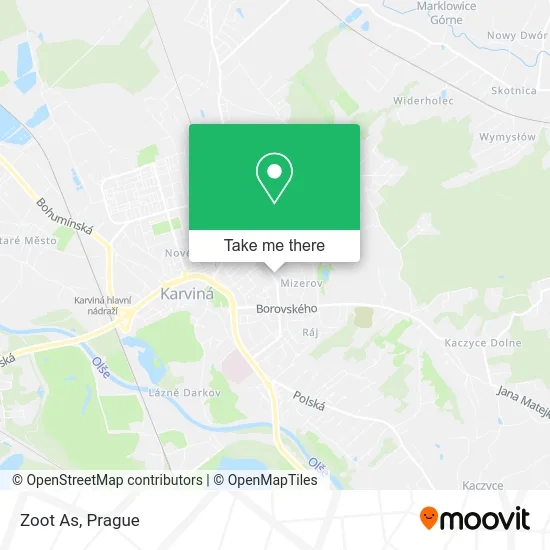 Карта Zoot As