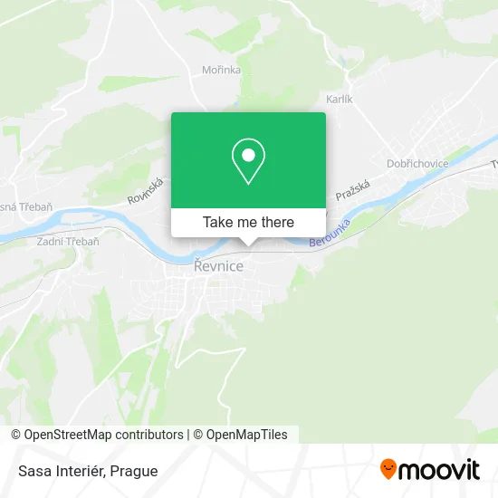 Карта Sasa Interiér