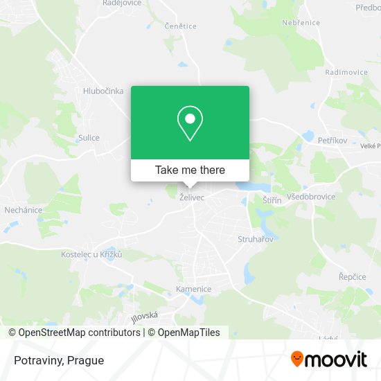Карта Potraviny