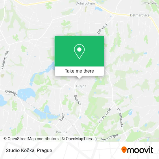 Карта Studio Kočka