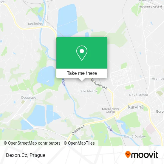 Карта Dexon.Cz