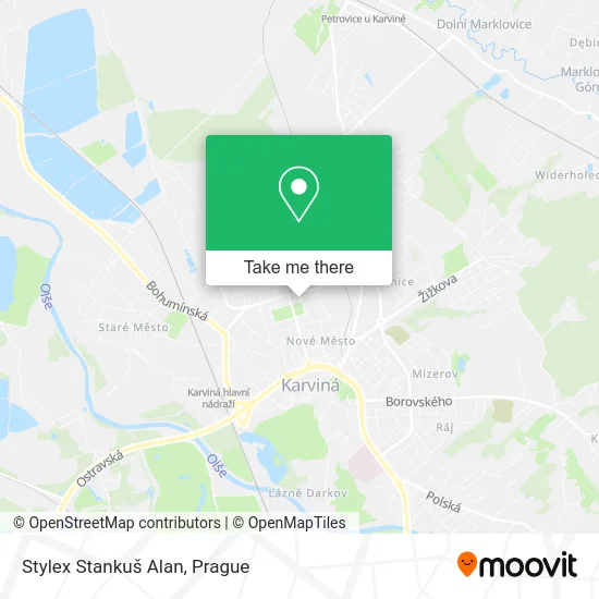 Карта Stylex Stankuš Alan