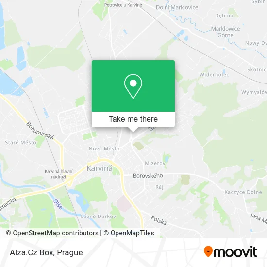 Карта Alza.Cz Box