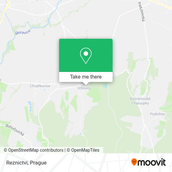 Карта Reznictvi