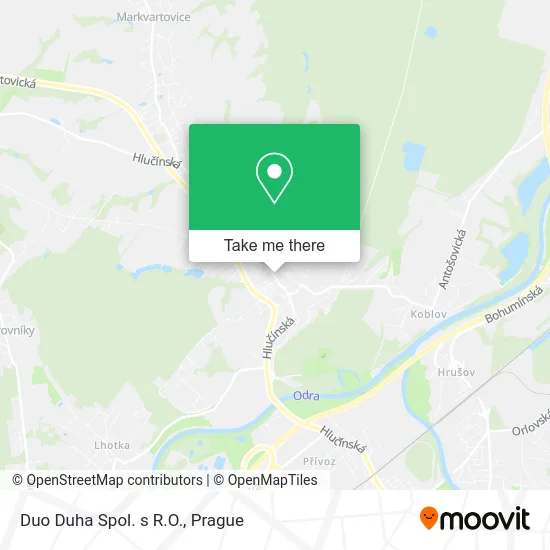 Duo Duha Spol. s R.O. map