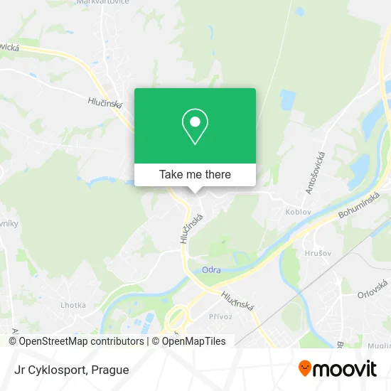 Карта Jr Cyklosport