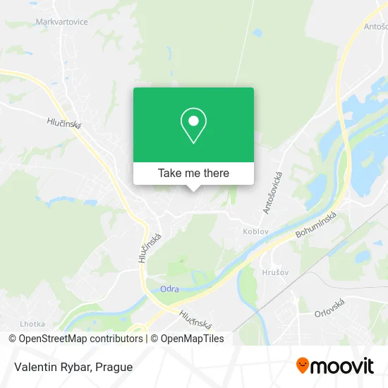 Карта Valentin Rybar