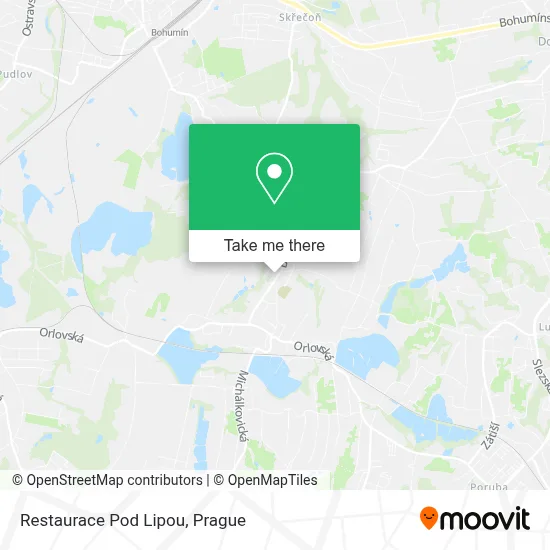 Restaurace Pod Lipou map