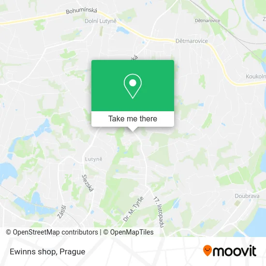 Ewinns shop map